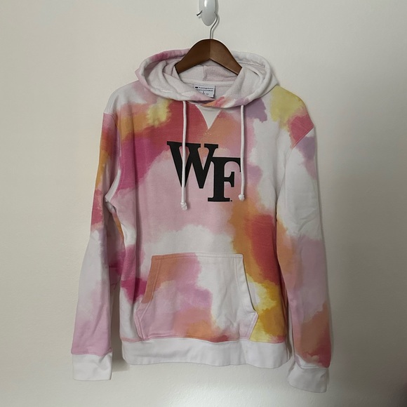 Champion | Wake Forest Brushstroke Pullover Hoodie - Picture 1 of 3